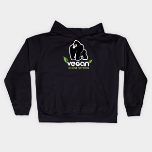 Vegan - Plant Strong Kids Hoodie